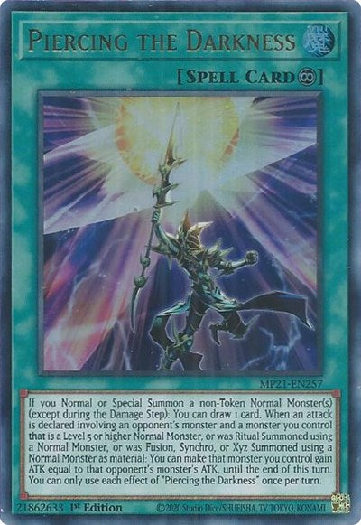 Piercing the Darkness (MP21-EN257) [2021 Tin of Ancient Battles]