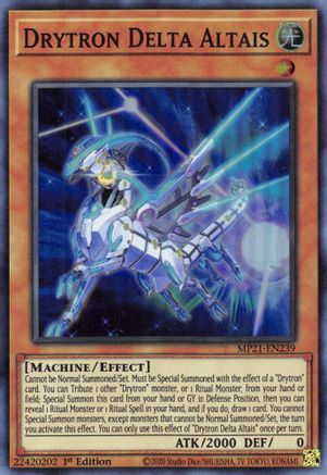 Drytron Delta Altais (MP21-EN239) - 2021 Tin of Ancient Battles 1st Edition