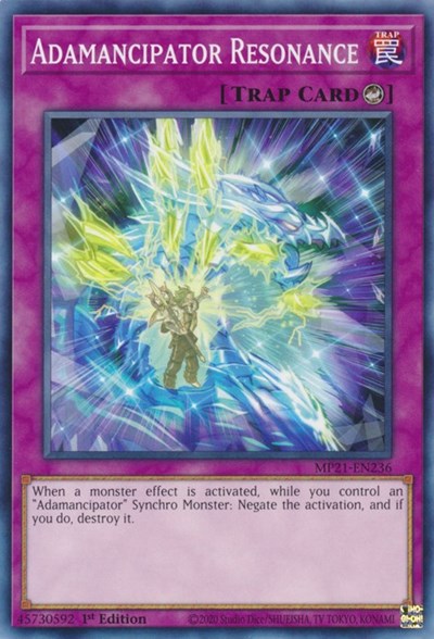 Adamancipator Resonance (MP21-EN236) [2021 Tin of Ancient Battles]
