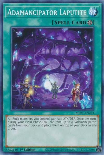 Adamancipator Laputite (MP21-EN233) [2021 Tin of Ancient Battles]