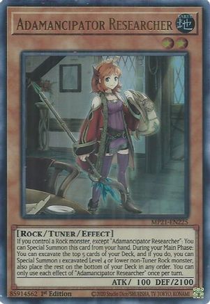 Adamancipator Researcher (MP21-EN225) - 2021 Tin of Ancient Battles 1st Edition