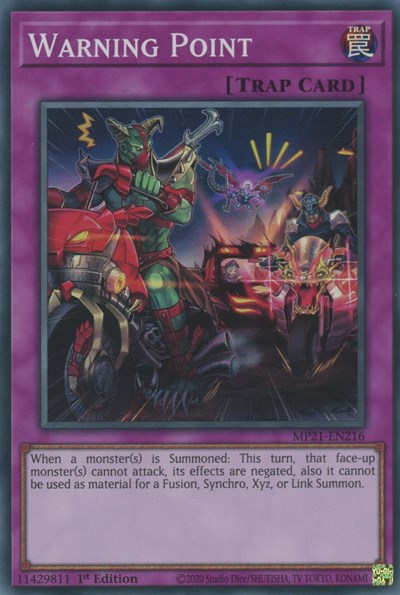 Warning Point (MP21-EN216) [2021 Tin of Ancient Battles]