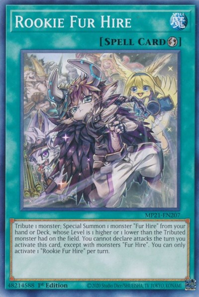 Rookie Fur Hire (MP21-EN207) [2021 Tin of Ancient Battles]