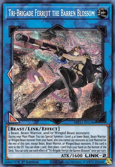 Tri-Brigade Ferrijit the Barren Blossom (MP21-EN196) [2021 Tin of Ancient Battles]