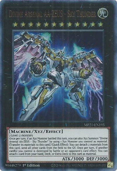 Divine Arsenal AA-ZEUS - Sky Thunder (MP21-EN195) [2021 Tin of Ancient Battles]