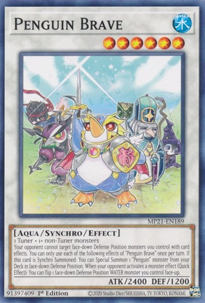 Penguin Brave (MP21-EN189) [2021 Tin of Ancient Battles]
