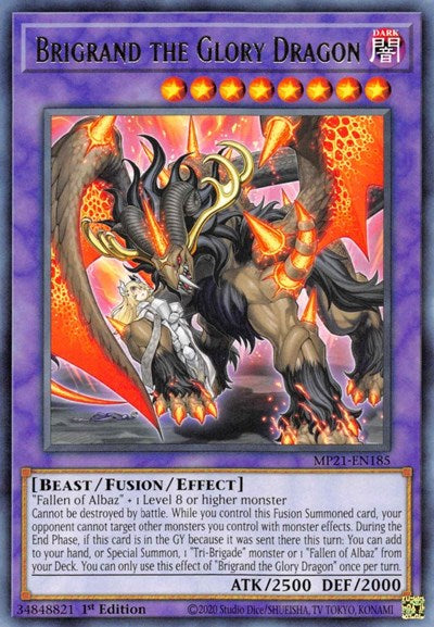 Brigrand the Glory Dragon (MP21-EN185) [2021 Tin of Ancient Battles]