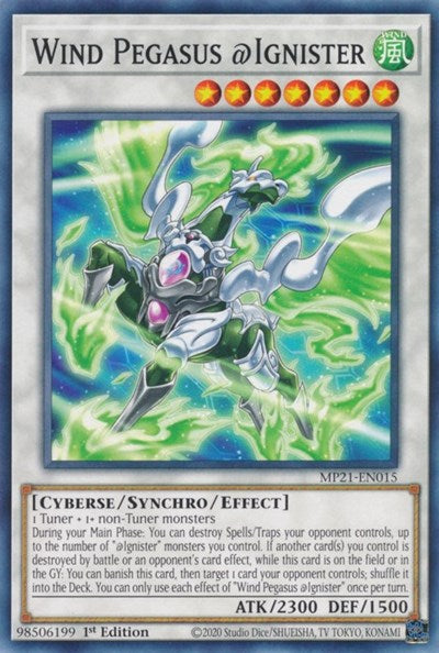 Wind Pegasus @Ignister (MP21-EN015) [2021 Tin of Ancient Battles]