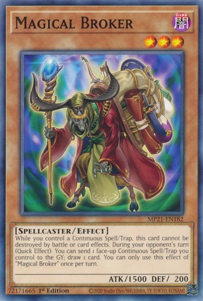 Magical Broker (MP21-EN182) [2021 Tin of Ancient Battles]