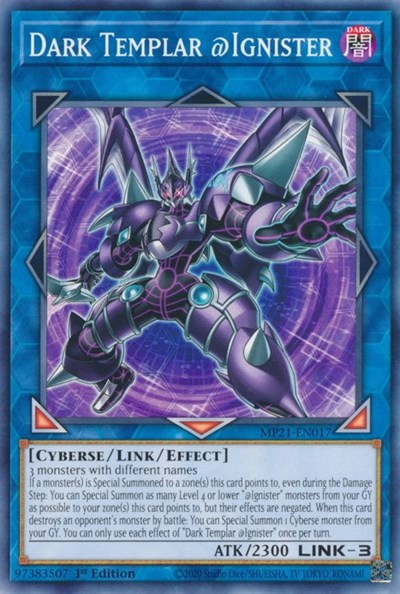 Dark Templar @Ignister (MP21-EN017) [2021 Tin of Ancient Battles]