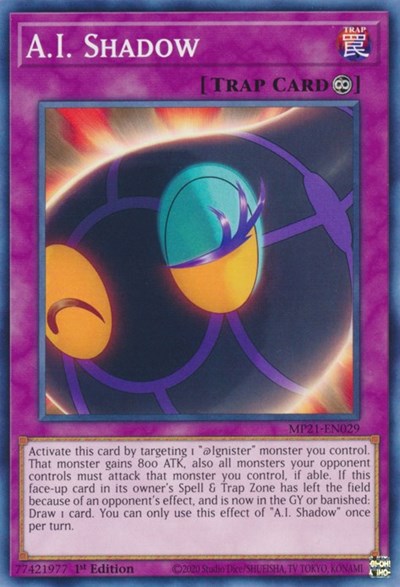 A.I. Shadow (MP21-EN029) [2021 Tin of Ancient Battles]