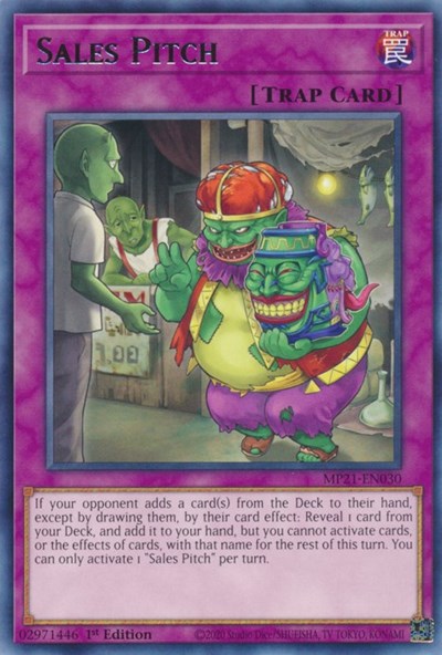 Sales Pitch (MP21-EN030) [2021 Tin of Ancient Battles]