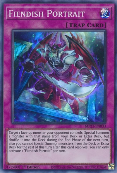 Fiendish Portrait (MP21-EN033) [2021 Tin of Ancient Battles]