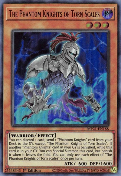 The Phantom Knights of Torn Scales (MP21-EN168) [2021 Tin of Ancient Battles]