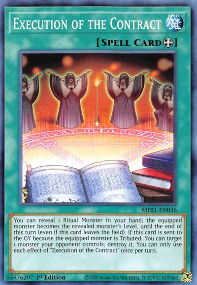 Execution of the Contract (MP21-EN036) [2021 Tin of Ancient Battles]