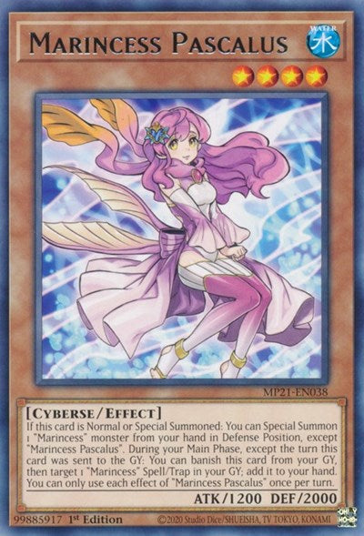 Marincess Pascalus (MP21-EN038) [2021 Tin of Ancient Battles]