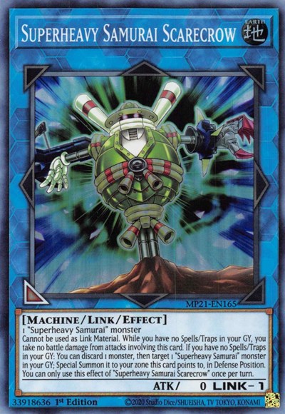 Superheavy Samurai Scarecrow (MP21-EN165) [2021 Tin of Ancient Battles]