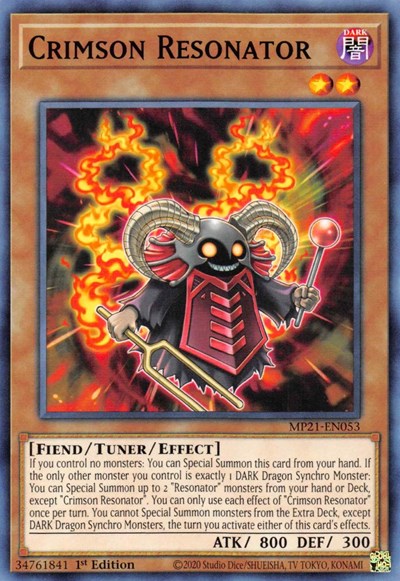 Crimson Resonator (MP21-EN053) [2021 Tin of Ancient Battles]
