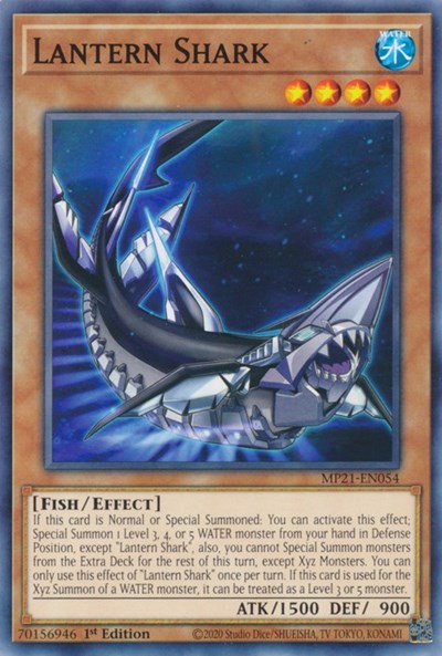 Lantern Shark (MP21-EN054) [2021 Tin of Ancient Battles]