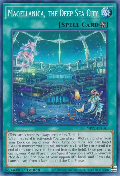 Magellanica, the Deep Sea City (MP21-EN141) [2021 Tin of Ancient Battles]
