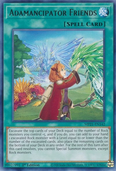 Adamancipator Friends (MP21-EN142) [2021 Tin of Ancient Battles]