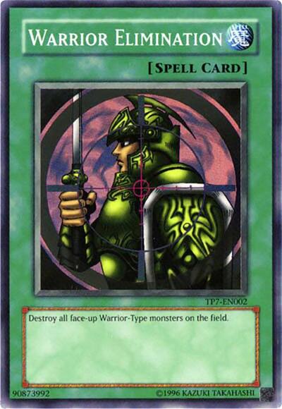 Warrior Elimination (TP7-EN002) [Tournament Pack 7]