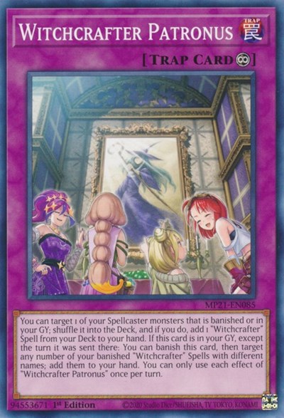 Witchcrafter Patronus (MP21-EN085) [2021 Tin of Ancient Battles]
