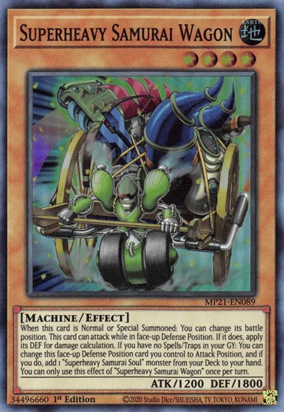 Superheavy Samurai Wagon (MP21-EN089) [2021 Tin of Ancient Battles]