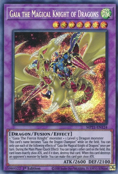 Gaia the Magical Knight of Dragons (MP21-EN124) [2021 Tin of Ancient Battles]
