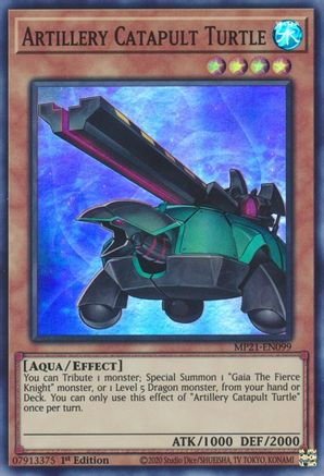 Artillery Catapult Turtle (MP21-EN099) - 2021 Tin of Ancient Battles 1st Edition