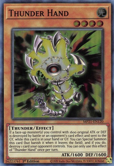 Thunder Hand (MP21-EN120) [2021 Tin of Ancient Battles]