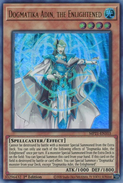 Dogmatika Adin, the Enlightened (MP21-EN103) [2021 Tin of Ancient Battles]