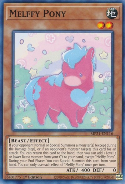 Melffy Pony (MP21-EN116) [2021 Tin of Ancient Battles]