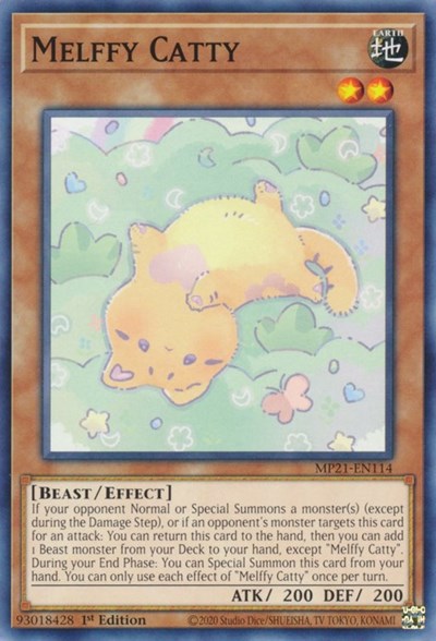 Melffy Catty (MP21-EN114) [2021 Tin of Ancient Battles]
