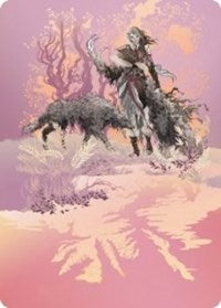 Arlinn, the Pack's Hope Art Card (03/81) (3) [Art Series: Innistrad: Midnight Hunt]