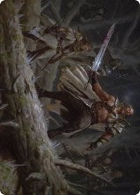 Tovolar, Dire Overlord Art Card (05/81) (5) [Art Series: Innistrad: Midnight Hunt]