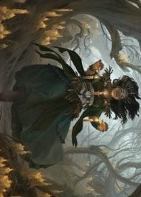 Candlegrove Witch Art Card (15/81) (15) [Art Series: Innistrad: Midnight Hunt]