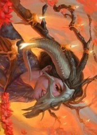 Hedgewitch's Mask Art Card (17) [Art Series: Innistrad: Midnight Hunt]