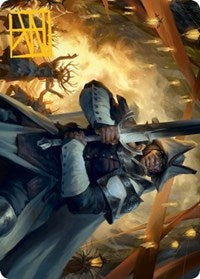 Ritual Guardian Art Card (Gold-Stamped Signature) (18) [Art Series: Innistrad: Midnight Hunt]