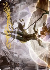 Sigarda's Splendor Art Card (Gold-Stamped Signature) (19) [Art Series: Innistrad: Midnight Hunt]