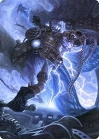Insectile Aberration Art Card (22) [Art Series: Innistrad: Midnight Hunt]