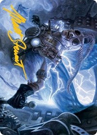 Insectile Aberration Art Card (Gold-Stamped Signature) (22) [Art Series: Innistrad: Midnight Hunt]
