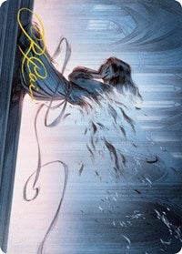 Fading Hope Art Card (Gold-Stamped Signature) (23) [Art Series: Innistrad: Midnight Hunt]