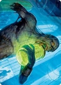 Larder Zombie Art Card (24) [Art Series: Innistrad: Midnight Hunt]