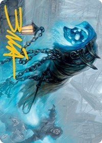Nebelgast Intruder Art Card (Gold-Stamped Signature) (27) [Art Series: Innistrad: Midnight Hunt]