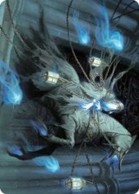 Patrician Geist Art Card (28) [Art Series: Innistrad: Midnight Hunt]