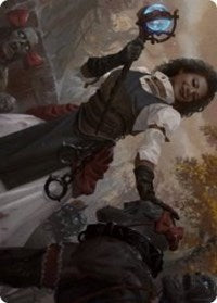 Skaab Wrangler Art Card (29) [Art Series: Innistrad: Midnight Hunt]