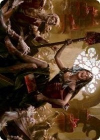Gisa, Glorious Resurrector Art Card (35) [Art Series: Innistrad: Midnight Hunt]