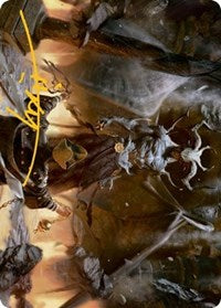 Ormendahl, the Corrupter Art Card (Gold-Stamped Signature) (38) [Art Series: Innistrad: Midnight Hunt]