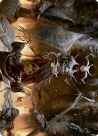 Ormendahl, the Corrupter Art Card (38) [Art Series: Innistrad: Midnight Hunt]
